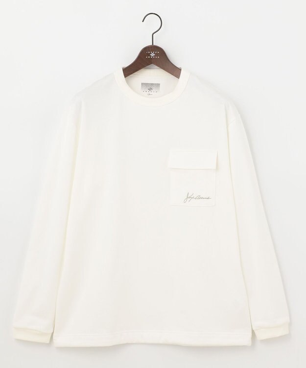 JOSEPH ABBOUD MOUNTAIN 【SPACE／UNISEX】コンパクトコットン裏毛 スウェット ホワイト系