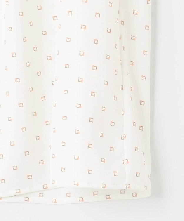 ANY SIS 【洗える】フロントタック ブラウス オフベース