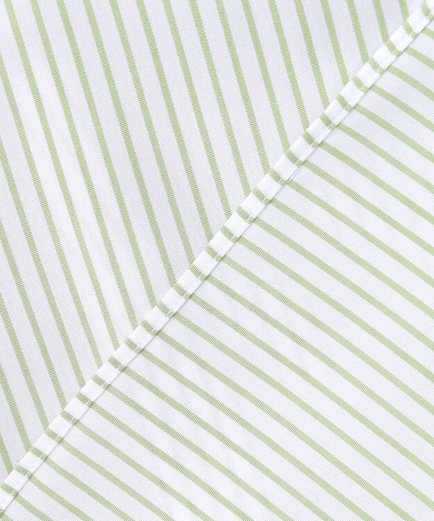 GOTAIRIKU 【形態安定】PREMIUMPLEATS_セミワイドカラー _通年ドレスシャツ(26年春夏限定色) グリーン系1