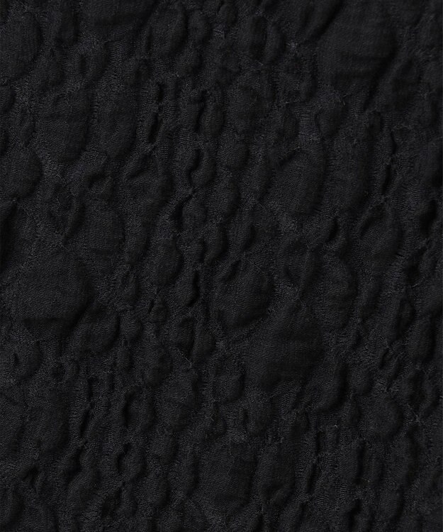 uncrave 【洗濯機洗い可】ストレッチレース スカート（uncrave WHITE） ブラック