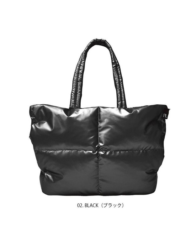 ROOTOTE 1339【2way:軽量】フェザールー.グランデ.ルートートカロ-B 02：ブラック