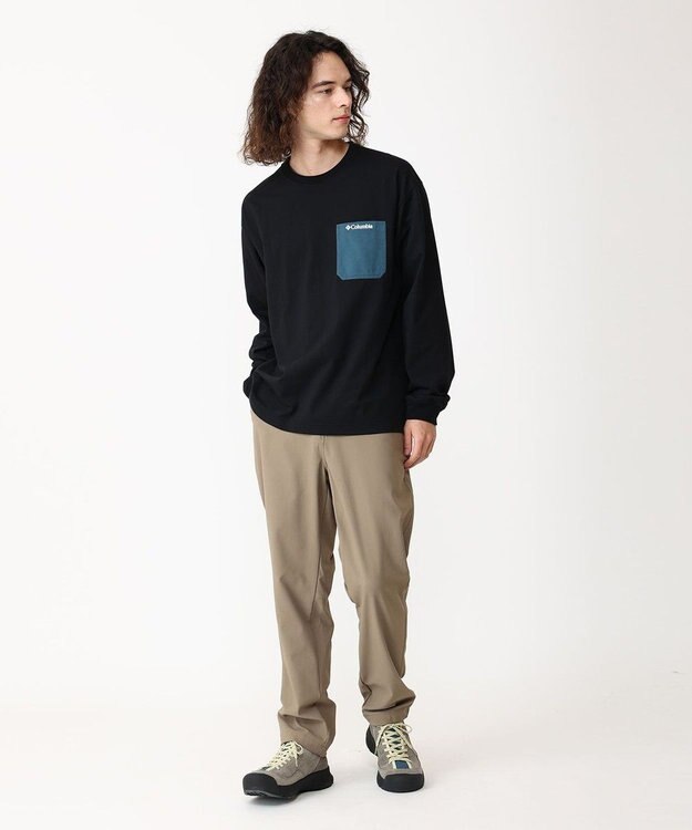 Columbia Columbia/ ヤングストリートロングスリーブクルー /コロンビア Black
