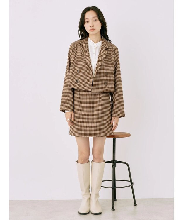 earth music&ecology ２ＷＡＹフリルブラウス Ivory