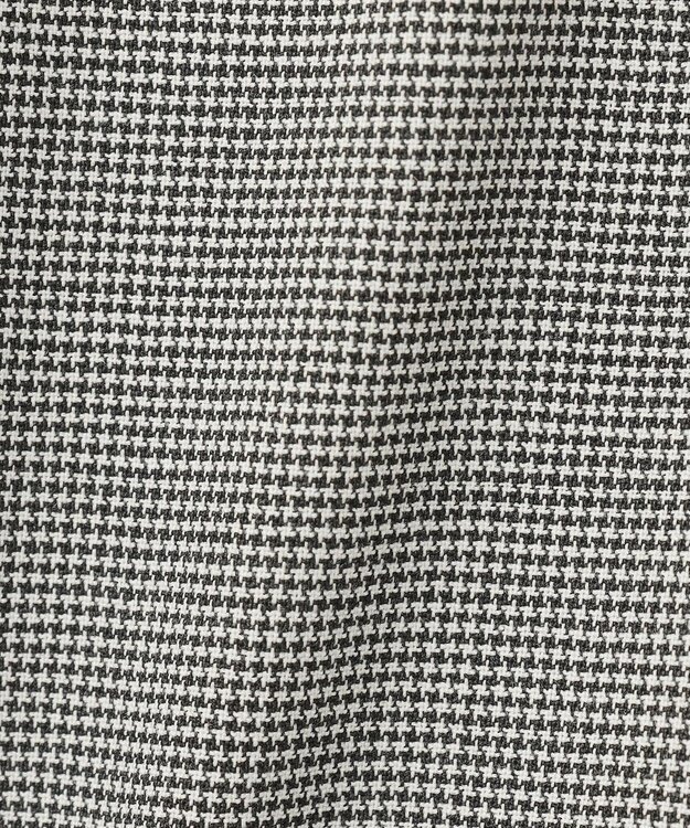 J.PRESS MEN 【KING SIZE】ハウンドトゥース パワーストレッチウール スラックス ブラック系8