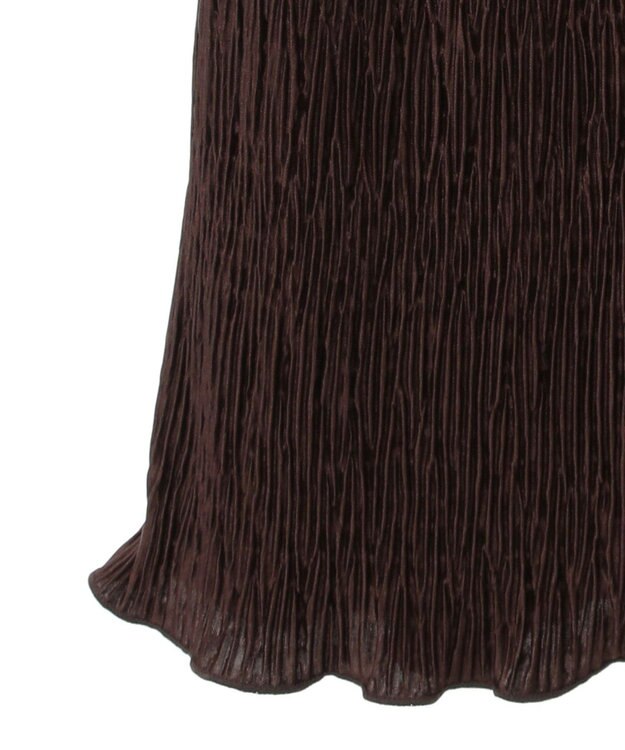 Green Parks ・ＡＮＤＳＥＡＲＣＨ　プリーツ加工Ｉラインスカート Brown