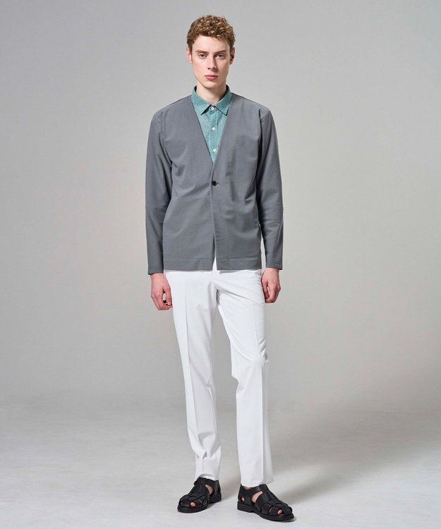 JOSEPH HOMME 【新色追加】エアトールストレッチ　カーディガン <新色>ライトグレー系