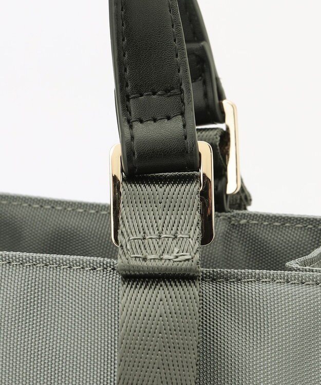 LA BAGAGERIE 縦長スクエアトート グレー