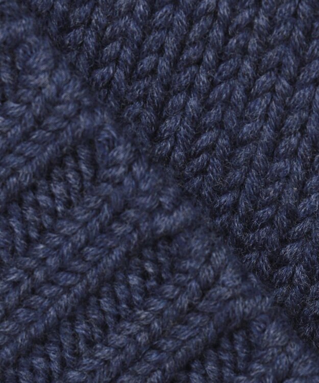 JOSEPH HOMME ラーナヴァージンメリノ　クルーネックニット ネイビー系