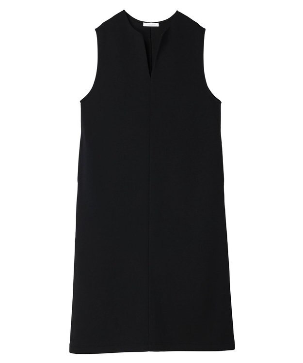 Green Parks キーネックダンボールジャンスカ Black