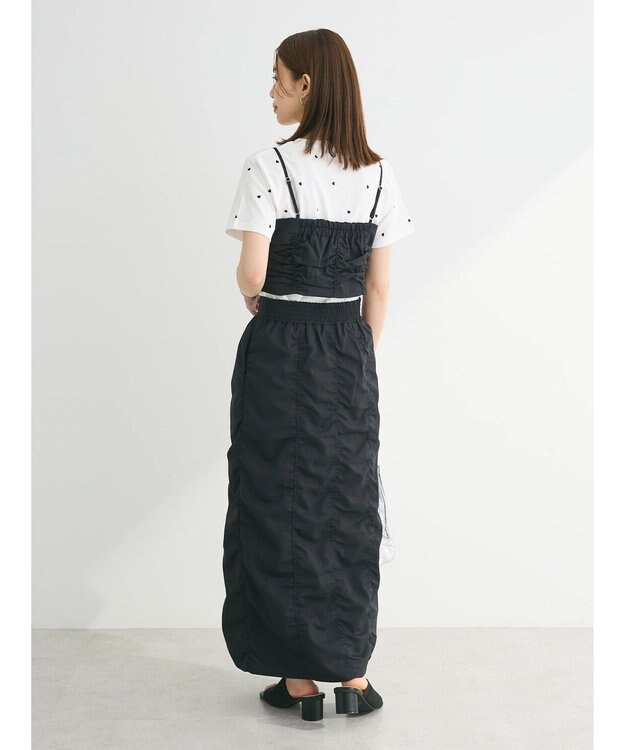 Green Parks ・ＥＬＥＮＣＡＲＥ　ＤＵＥ　シャーリングビスチェ Black