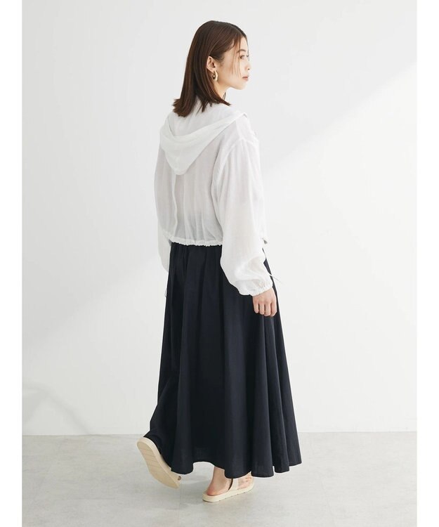 Green Parks ・ＥＬＥＮＣＡＲＥ　ＤＵＥ　シアーマウンテンパーカー Off White