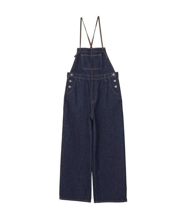 AMERICAN HOLIC ミドルオンスデニムサロペット One Wash