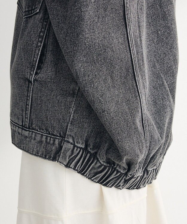 Green Parks ＢＩＧシルエットＧジャン Black