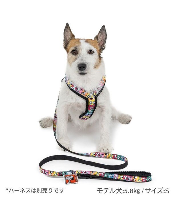 PET PARADISE スヌーピー 75周年 リード 小型犬 ～３S 75周年柄