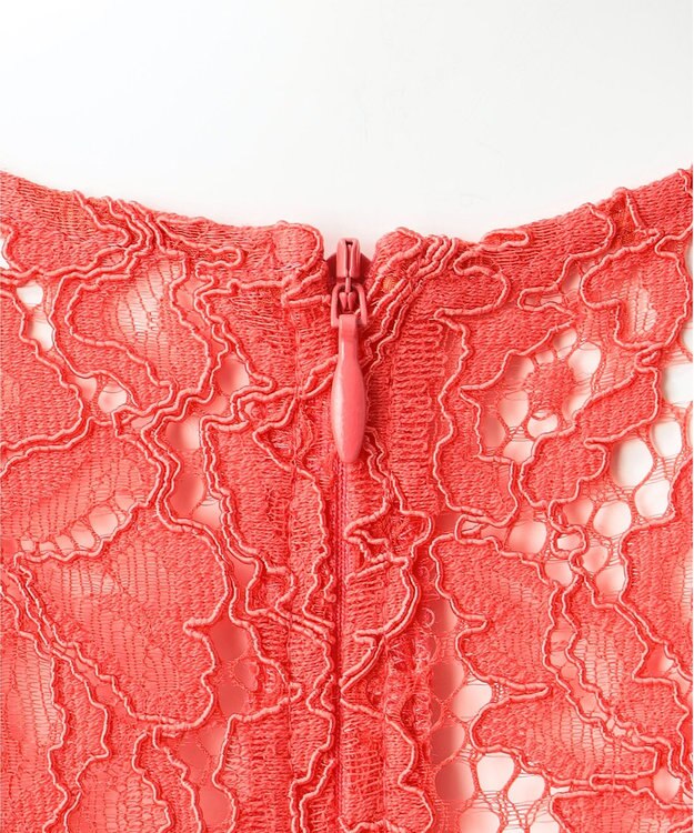 23区 S 【R(アール)】フラワーコードレース ブラウス グァバピンク系