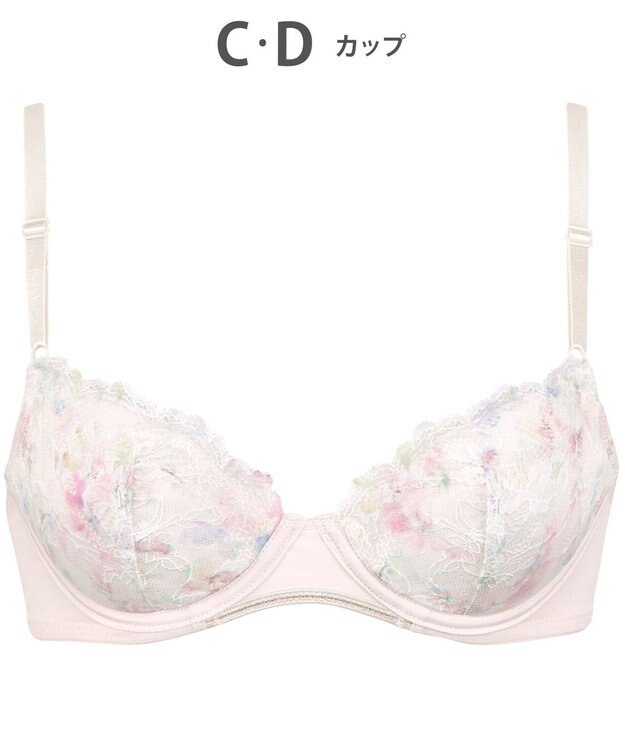 Wing 【マッチミーブラ】　ブラがわたしに合わせてくれる　バストの左右差や個々のバストの状態に柔軟に対応　ウイング／ワコール　KB2002 ピンク