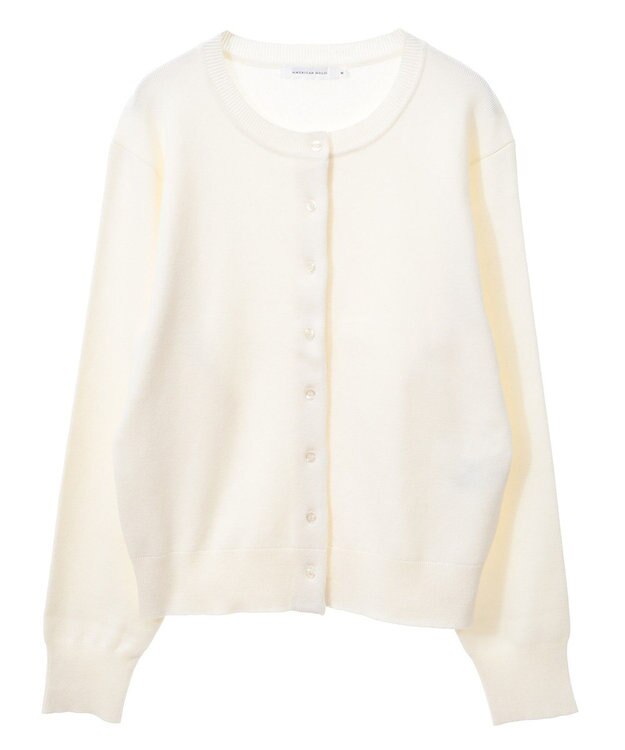 AMERICAN HOLIC クルーネックニットカーディガン Ivory