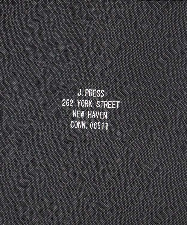 J.PRESS MEN 【定番】サフィアーノブリーフバッグ ブラック系
