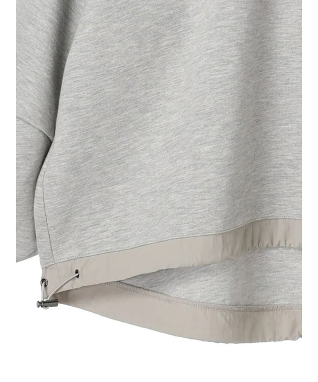 AMERICAN HOLIC ショルダーラインドロストポンチプルオーバー Gray Mixture