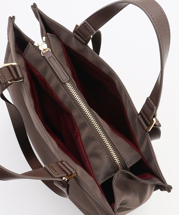 LA BAGAGERIE 縦長スクエアトート チョコ