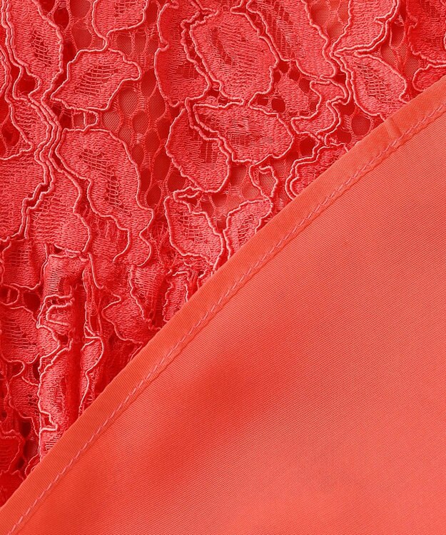 23区 S 【R(アール)】フラワーコードレース ブラウス グァバピンク系