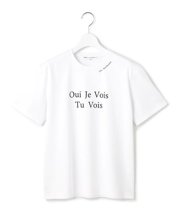 23区 【洗える】カラーロゴ Tシャツ ホワイト系