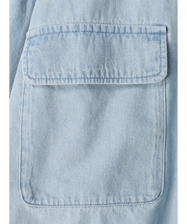 AMERICAN HOLIC ７周年刺繍デニムシャツ Sax