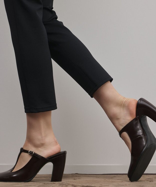 GRACE CONTINENTAL ジャージサブリナパンツ ブラック