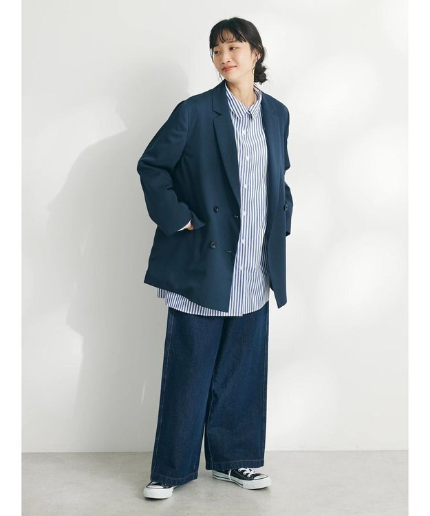 CRAFT STANDARD BOUTIQUE Ｗテーラードジャケット Navy