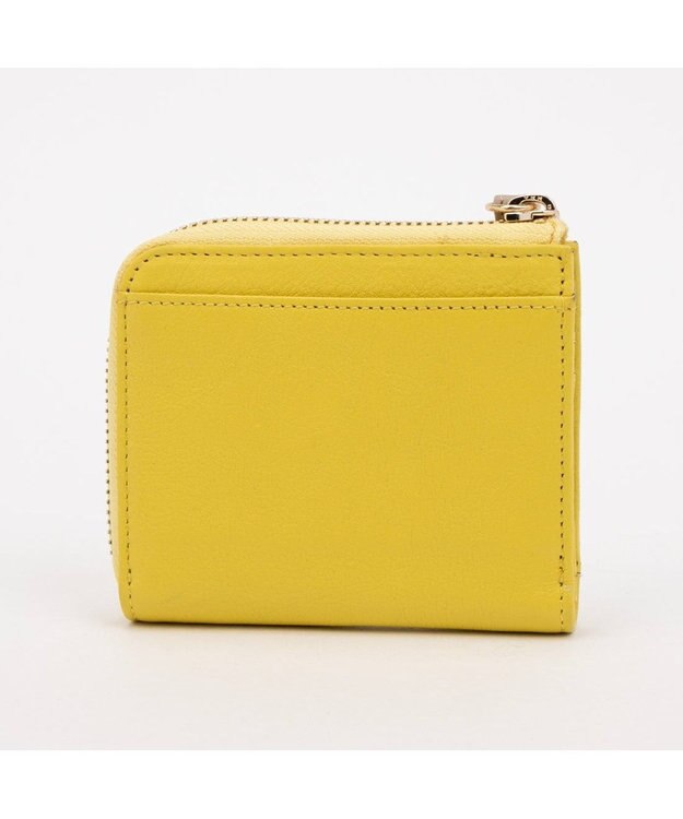 UNBILLION アトランタ ATLANTA / 牛革L字ファスナーミニウォレット イエロー