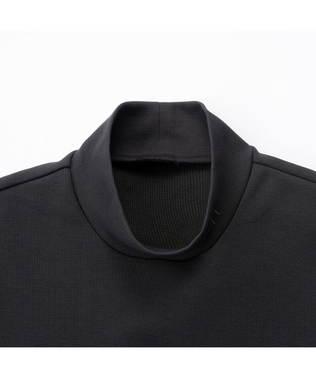 ZERO HALLIBURTON ゼロハリバートン ZERO HALLIBURTON ヒートエナジー×カラット　モックネック半袖 82241 ブラック