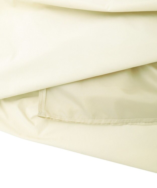 earth music&ecology ウエストシャーリングティアードスカート Ivory