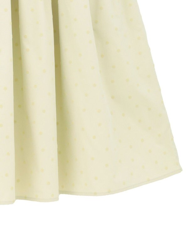 earth music&ecology ウエストシャーリングティアードスカート Ivory