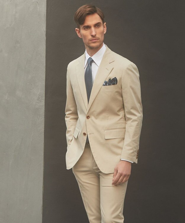 GOTAIRIKU 【セットアップ対応】OLYMPIAS コットンパンツ ベージュ系