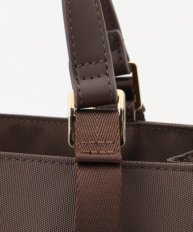 LA BAGAGERIE 縦長スクエアトート チョコ