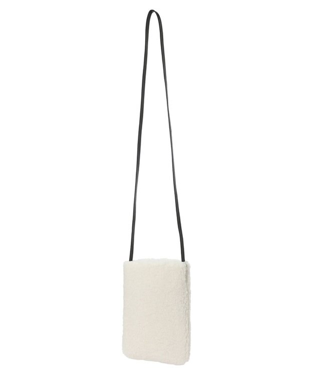 Green Parks ｍｉｆｆｙ／ボアスマホショルダー Off White