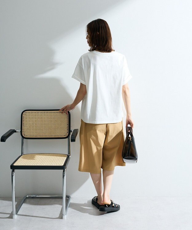 Green Parks 撥水加工ワイドキュロット Beige