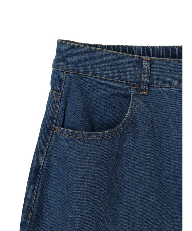 Green Parks ・Ｄｏｕｂｌｅ　Ｆｌａｇｓ　キリカエデニムスカート Dark Indigo