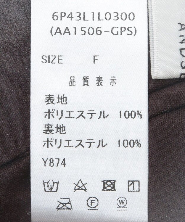 Green Parks ・ＡＮＤＳＥＡＲＣＨ　プリーツ加工Ｉラインスカート Brown