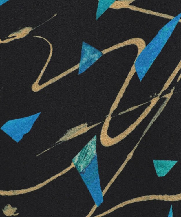 ICB 【Saki Tanakaさんコラボ】 コラボプリント ワンピース プリント×グレー系