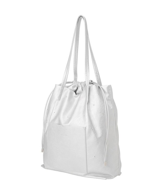 AMERICAN HOLIC スタッズポケットA4トートバッグ Silver