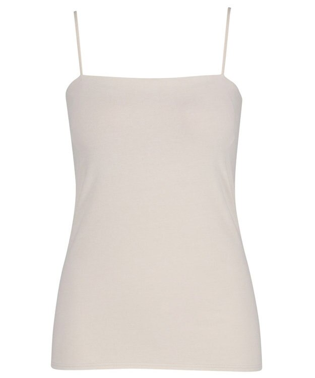 Wing カップ付きキャミソール ラク きれいなバストシルエット 綿混(身生地) 【シンクロブラトップ スリムストラップ】 ブラトップ 春 夏 ET1093 ウイング／ワコール クリーム