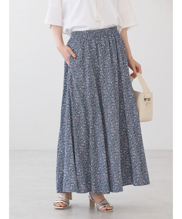 AMERICAN HOLIC サラックールギャザースカート Charcoal Gray