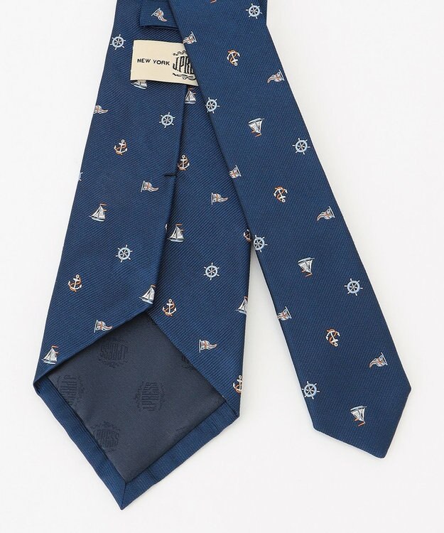 J.PRESS MEN 【STEPHEN WALTERS】マリンモチーフネクタイ ネイビー系8