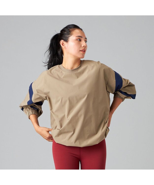 Chacott Chacott BALANCE ダンサーズタフタプルオーバー ベージュ