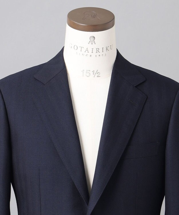 GOTAIRIKU 【Ermenegildo Zegna】ISLAND FLEECE スーツ ネイビー系8