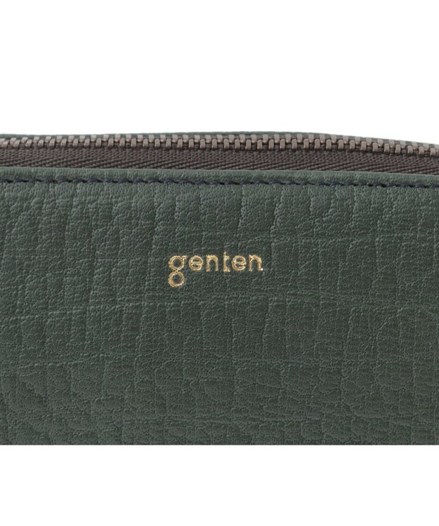 genten タスカ ポーチ グリーン