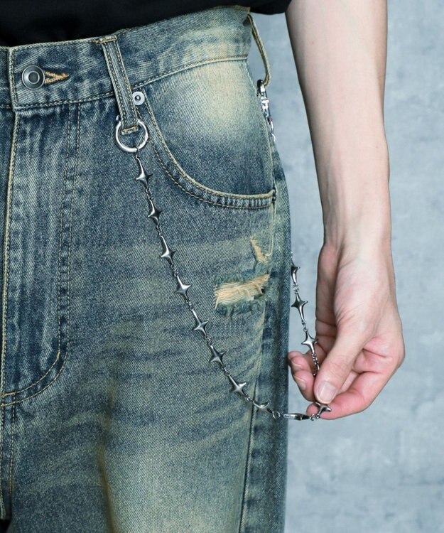 WEGO Mモチーフウォレットチェーン 柄1