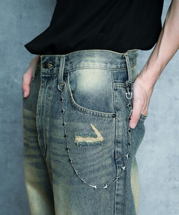 WEGO Mモチーフウォレットチェーン 柄1