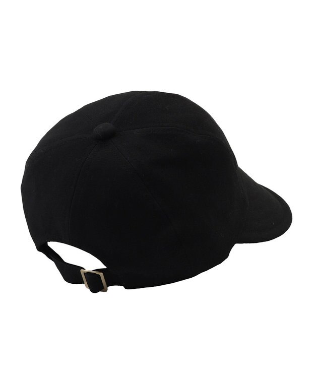 MOONBAT 【帽子】フルラ (FURLA) ジョッキーハット　ロゴプレート ブラック